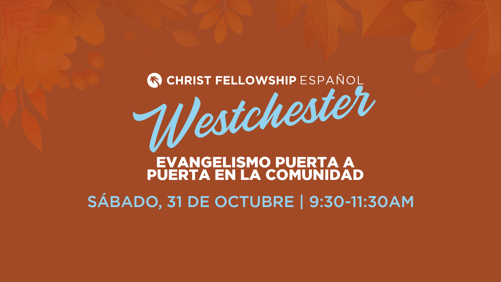 Evangelismo puerta a puerta en la comunidad de Westchester